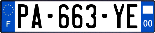 PA-663-YE