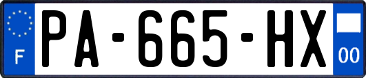 PA-665-HX