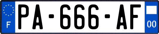 PA-666-AF