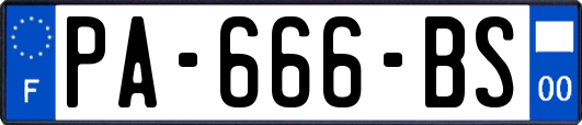 PA-666-BS