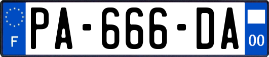 PA-666-DA