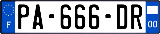 PA-666-DR
