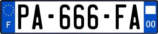 PA-666-FA