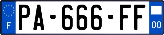 PA-666-FF