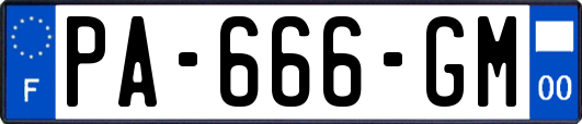 PA-666-GM