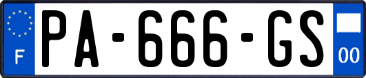 PA-666-GS