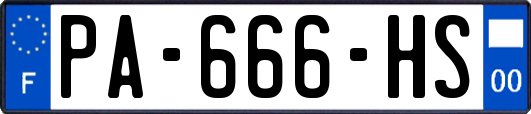 PA-666-HS
