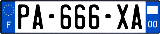 PA-666-XA