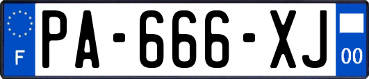PA-666-XJ