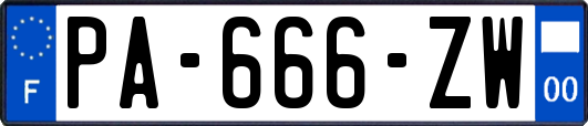 PA-666-ZW