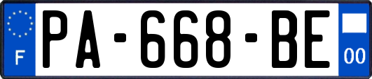 PA-668-BE