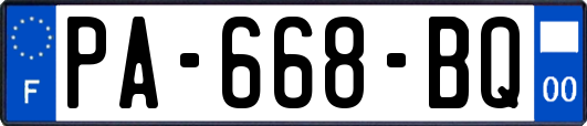 PA-668-BQ