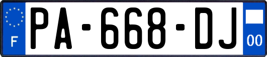 PA-668-DJ