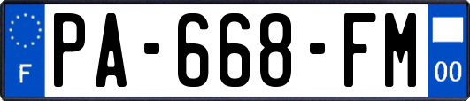 PA-668-FM
