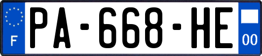 PA-668-HE