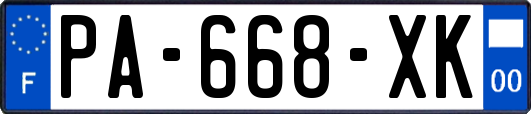 PA-668-XK