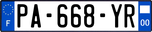 PA-668-YR