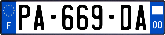 PA-669-DA