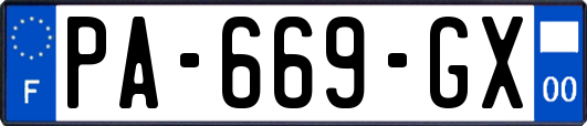 PA-669-GX
