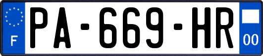 PA-669-HR