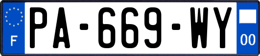 PA-669-WY