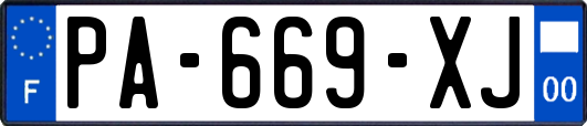 PA-669-XJ