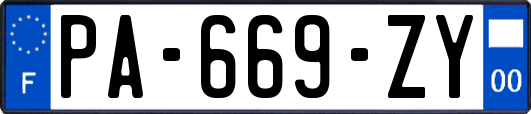 PA-669-ZY