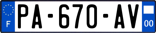PA-670-AV