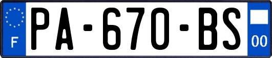 PA-670-BS