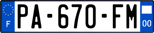 PA-670-FM