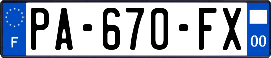 PA-670-FX