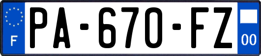 PA-670-FZ