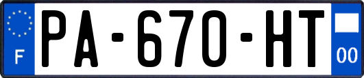 PA-670-HT