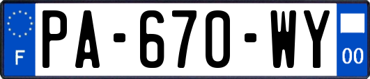 PA-670-WY