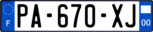PA-670-XJ