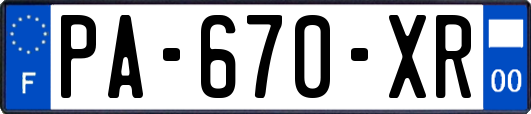PA-670-XR