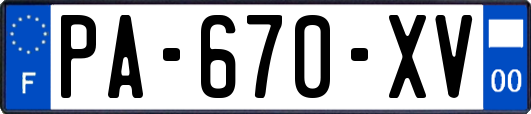 PA-670-XV