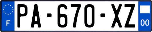 PA-670-XZ