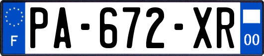 PA-672-XR