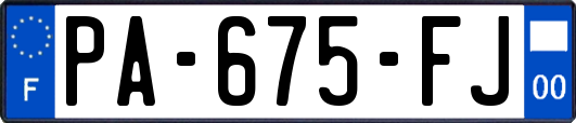 PA-675-FJ