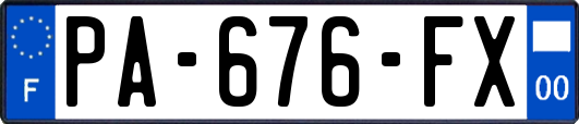 PA-676-FX