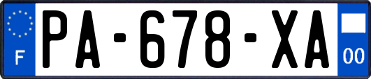 PA-678-XA