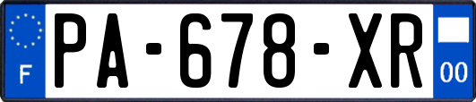 PA-678-XR