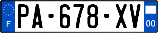 PA-678-XV