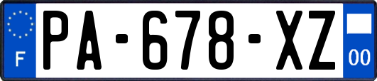 PA-678-XZ
