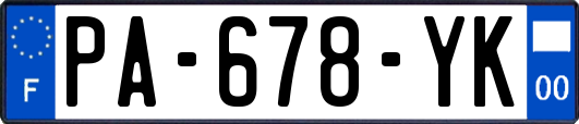 PA-678-YK