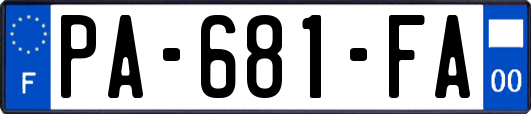PA-681-FA
