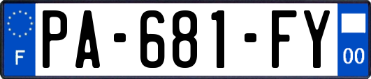 PA-681-FY