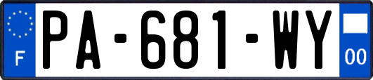 PA-681-WY