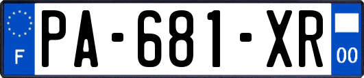PA-681-XR